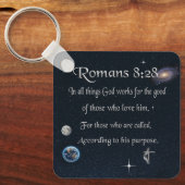 聖書の聖句 キーホルダー (正面)