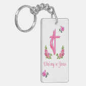 聖書の聖句 キーホルダー (正面左)