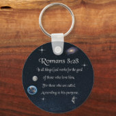 聖書の聖句 キーホルダー (正面)