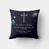 聖書の聖句 クッション (裏面)