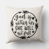 聖書の聖句 クッション (裏面)