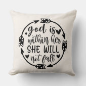 聖書の聖句 クッション (正面)