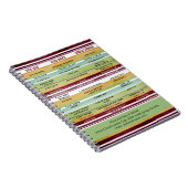 聖書の聖句 ノートブック (右側)