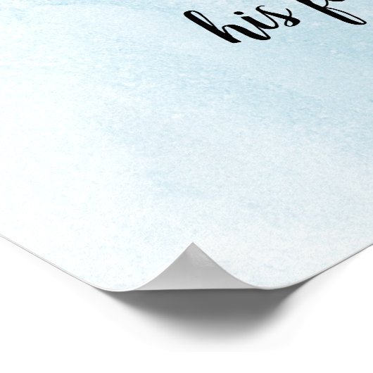 聖書の聖句 ポスター (角)