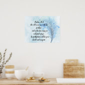 聖書の聖句 ポスター (キッチン)