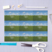 聖書の聖句、ヨハネ10:27、私の羊… 薄葉紙 (クラフト)