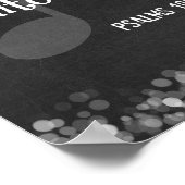 聖書の聖句:喜びの声を上げる ポスター (角)