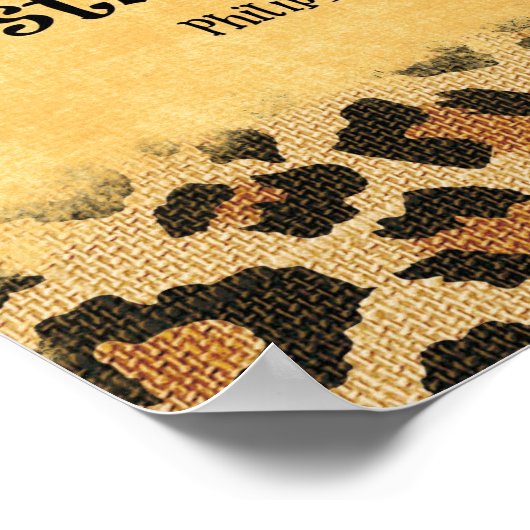 聖書の聖句:私はキリストを通して全てのことをすることができる ポスター (角)