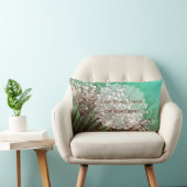 聖書の聖句:私はキリストを通して全てのことをすることができる ランバークッション (椅子)