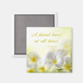 聖書の聖句 |箴言17:17 | マグネット (正面/裏面)