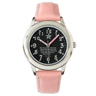 聖書の聖句 腕時計