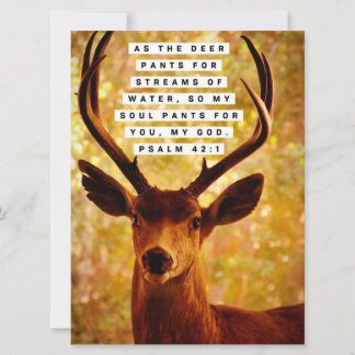 聖書の聖句 – 詩篇42:1