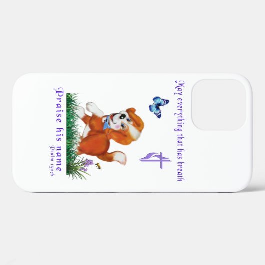 聖書の聖句 Case-Mate iPhoneケース (裏面 (横))