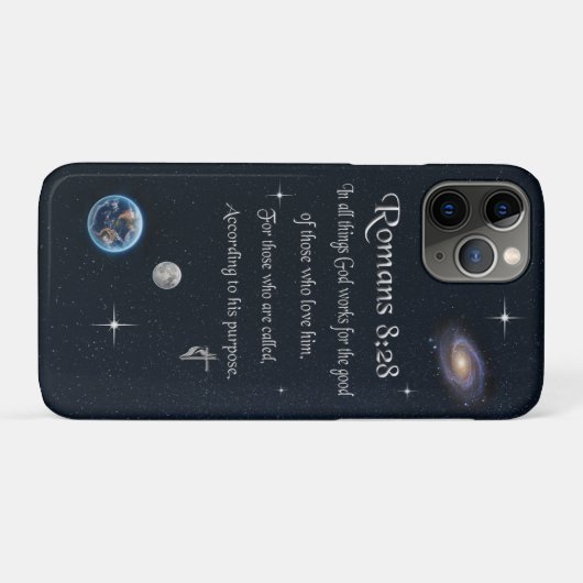 聖書の聖句 Case-Mate iPhoneケース (裏面(横))