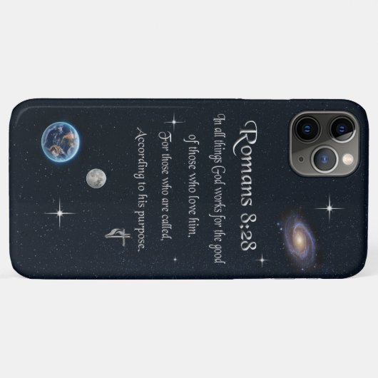 聖書の聖句 Case-Mate iPhoneケース (裏面(横))