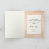 聖書の聖句De申命記31:6強いインスピレーションを得なさい カード (内部)