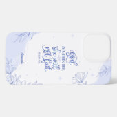 聖書の聖句God Is Within Her iPhoneケース (裏面横)