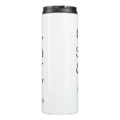 聖書の聖句mug神は私の強いキリスト教の賜物である タンブラー (裏面)