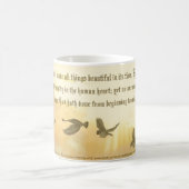 聖書の聖句Mug He Hath Made All Things Beautiful コーヒーマグカップ (中央)