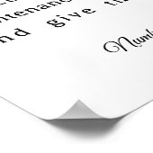 聖書の聖霊賛美の ポスター (角)