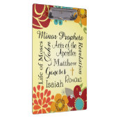 聖書の花のキリスト教の本 クリップボード (右)