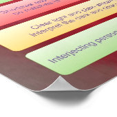 聖書の規則ヘルメヌティクス教室表 ポスター (角)