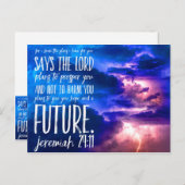 聖書の言葉 キリスト教の聖典 聖書の引用 ポストカード (正面/裏面)