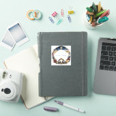 聖書の言葉 クリスマス ステッカー | 聖なるキリスト降誕 シール (iPadカバー)