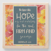 聖書の言葉 ストーンコースター (正面)