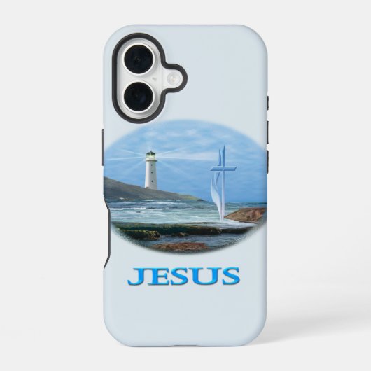 聖書の言葉 iPhone 16ケース (裏面)