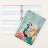 聖書の詩と編集可能な携帯電話ケース ノートブック (内側)