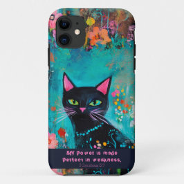 聖書の詩と編集可能な携帯電話ケース iPhone 11 ケース