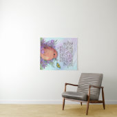 聖書の詩と自然のアートワークとタペストリー タペストリー (インサイチュ(横))