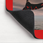 聖書の詩のアイザイアの40:28 -ワシとの31 マウスパッド (コーナー)