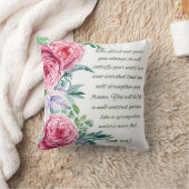 聖書の詩のアイザイアの58:11 クッション (ブランケット)