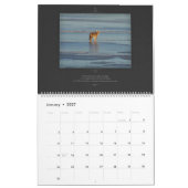 聖書の詩のカレンダーの野性生物シリーズ カレンダー (1月 2027)