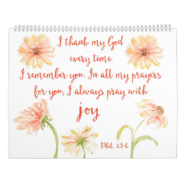 聖書の詩のカレンダー カレンダー