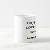聖書の詩のキリスト教のコーヒー・マグ コーヒーマグカップ (中央)