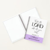 聖書の詩のスケッチのノート ノートブック (内部)