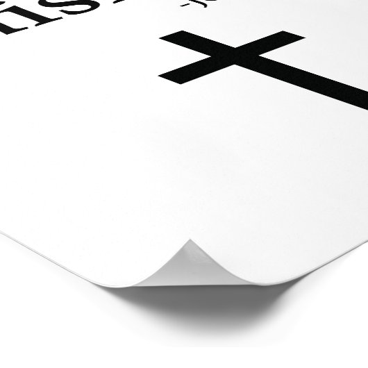 聖書の詩のポスターが完成した ポスター (角)