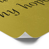 聖書の詩のポスター主よ、あなたの方法を示しなさい ポスター (角)