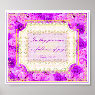 聖書の詩のポスター/プリント ポスター