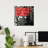 聖書の詩のポスター – マタイ16:26 ポスター (ホームオフィス)