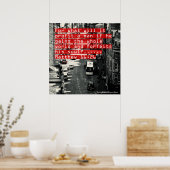 聖書の詩のポスター – マタイ16:26 ポスター (キッチン)