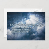 聖書の詩のポストカード ポストカード (正面/裏面)