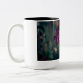 聖書の詩のマグが付いている花 ツートーンマグカップ (左)