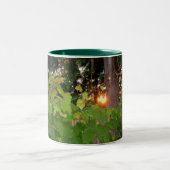 聖書の詩のマグアイザイアの55:12 ツートーンマグカップ (中央)