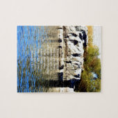 聖書の詩の引用文信頼の諺3:5-6 ジグソーパズル (横)