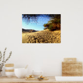 聖書の詩の引用文信頼の諺3:5-6 ポスター (キッチン)