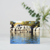 聖書の詩の引用文信頼の諺3:5-6 ポストカード (スタンド正面)